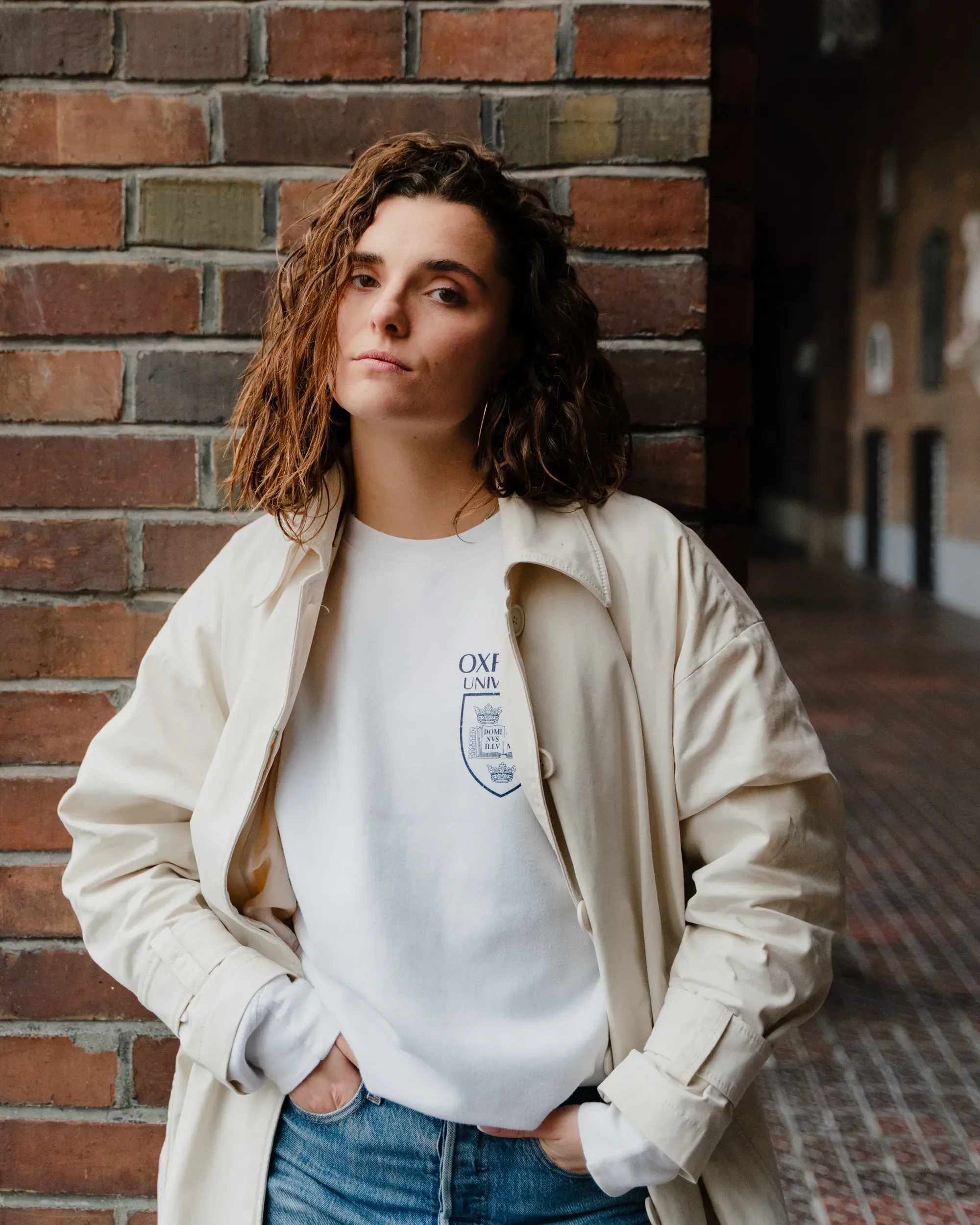 Confident posing image